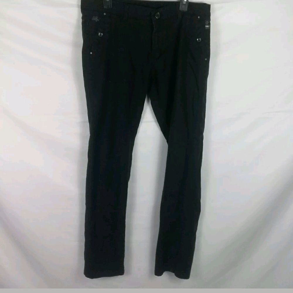 FOG COUTURE BLACK PANTS SIZE 36/32

WAIST 17.5"